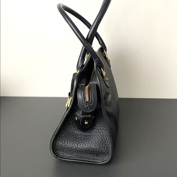 Dooney & Bourke’s signature All-Weather Leather Satchel P212 1980 Vintage - Picture 10 of 16